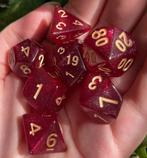 Verboden Vuur – DnD dice set + gratis opbergzakje, Verzenden, Nieuw