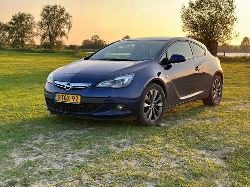 Opel Astra 1.4 Turbo 88KW GTC 2014 Blauw, Auto's, Opel, Bedrijf, Astra, ABS, Airbags, Airconditioning, Alarm, Bluetooth, Climate control
