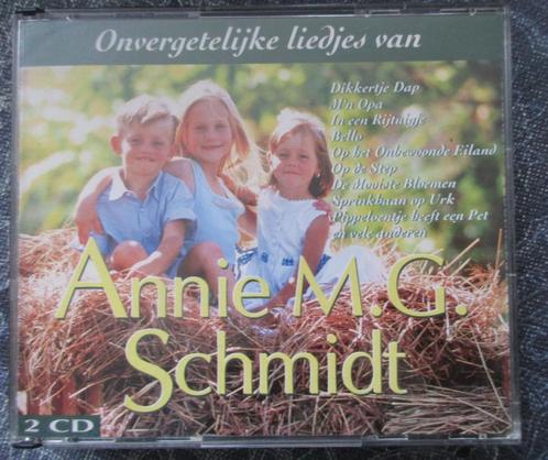 dubbelcd  - Onvergetelijke liedjes van Annie M G Schmidt, Cd's en Dvd's, Cd's | Kinderen en Jeugd, Zo goed als nieuw, Muziek, Ophalen of Verzenden