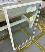 2 voorzetramen, 4mm glas, 638x910mm, alu RAL 9010, frame 19m, Doe-het-zelf en Verbouw, Glas en Ramen, Minder dan 80 cm, Overige typen