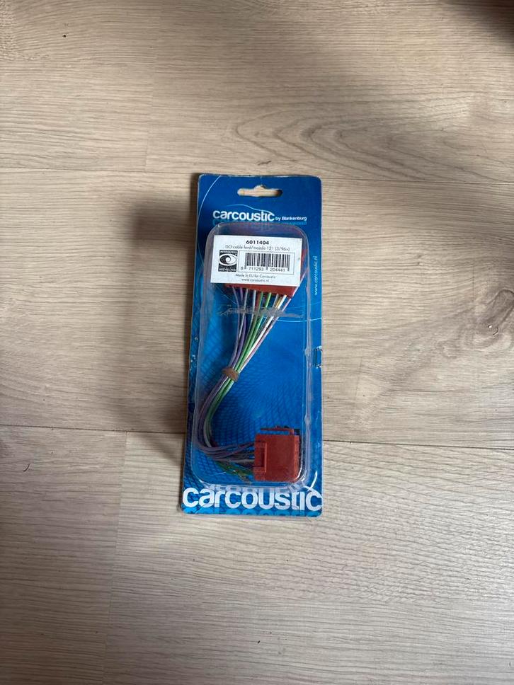 Carcoustic ISO-kabel Ford/Mazda 6011404 - Nieuw, Auto diversen, Autoradio's, Nieuw, Ophalen of Verzenden
