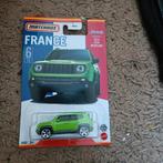 Matchbox Jeep Renegade France 2019 groen nieuw, Ophalen of Verzenden, Nieuw, Auto