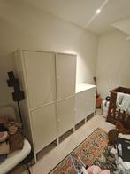 Witte lockerkasten: 2x hoog en 2x laag (gratis op te halen), Ophalen, Zo goed als nieuw