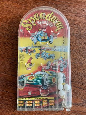 Vintage Speedway Bagatelle Kinderspel beschikbaar voor biedingen