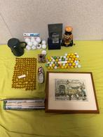 218 glass and ceramic items, Ophalen of Verzenden, Zo goed als nieuw, Button of Speldje