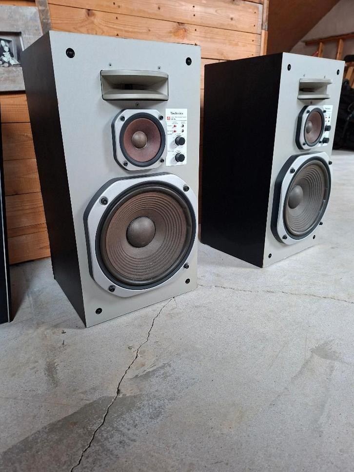 TECHNICS SB-R4, Audio, Tv en Foto, Luidsprekers, Gebruikt, Front, Rear of Stereo speakers, Minder dan 60 watt, Overige merken