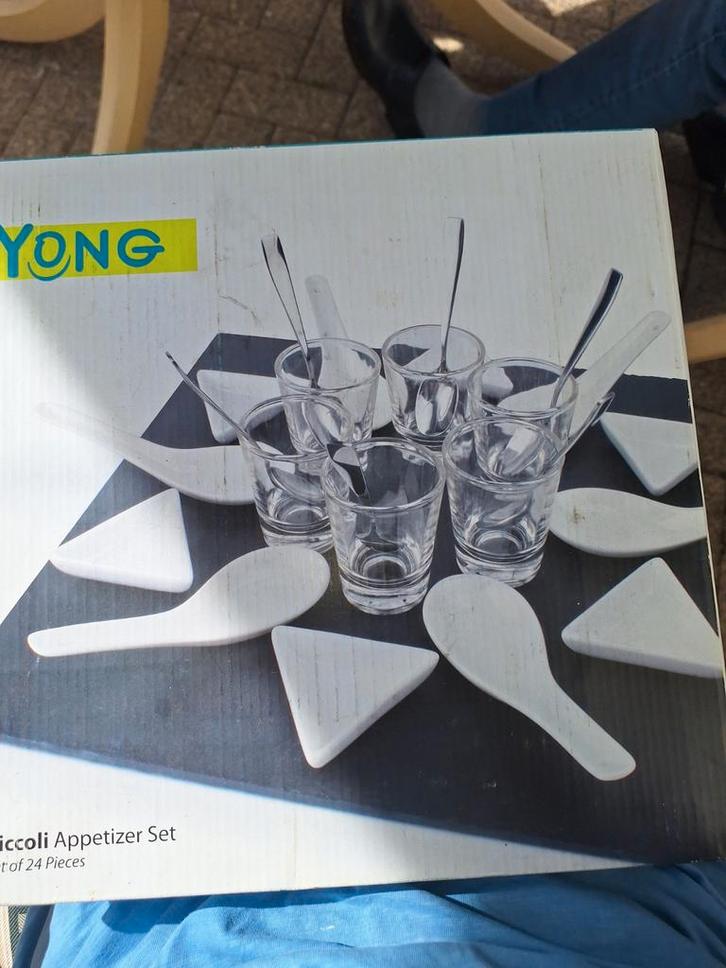 Yong Appeteizerset - 24 stuks, Huis en Inrichting, Keuken | Keukenbenodigdheden, Nieuw, Ophalen of Verzenden