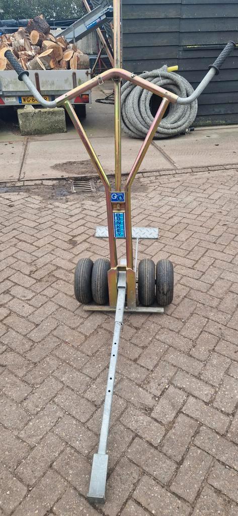 Te Koop Tegeldonkey Maxi, maximaal 1 x 1 meter, Doe-het-zelf en Verbouw, Transportwagens, Zo goed als nieuw, Transportkar, 100 liter of meer