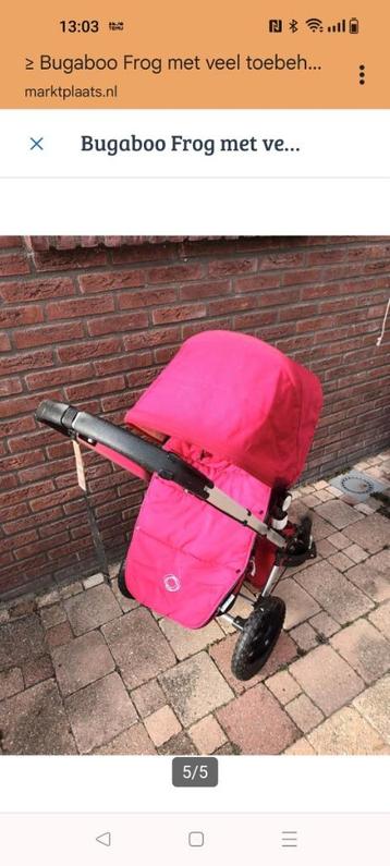 Rood en roze Bugaboo compleet 25 beschikbaar voor biedingen