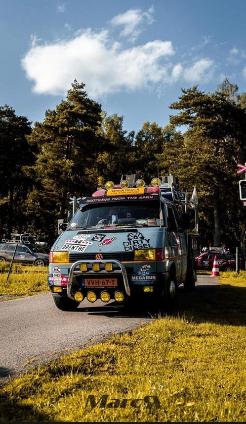 Carbagerun megarun transporter t4 pickup 1994, Auto's, Bestelauto's, Particulier, Volkswagen, Diesel, Geïmporteerd, Blauw, Ophalen