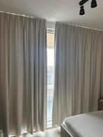 Verduisterende gordijnen creme - B: 372cm H: 258cm, Huis en Inrichting, Stoffering | Gordijnen en Lamellen, Ophalen, 200 cm of meer