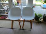 Twee nette kuipstoelen van kwantum, Huis en Inrichting, Twee, Wit, Zo goed als nieuw, Ophalen