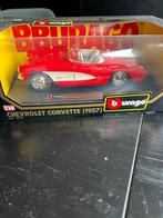 Bburago Chevrolet Corvette (1957) 1:24 - Nieuw!, Hobby en Vrije tijd, Modelauto's | 1:24, Ophalen of Verzenden, Nieuw, Auto, Bburago