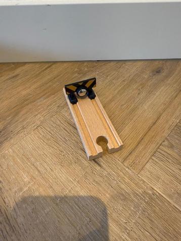 Heel goed 1x Brio houten trein spoor trein stopper magneet beschikbaar voor biedingen