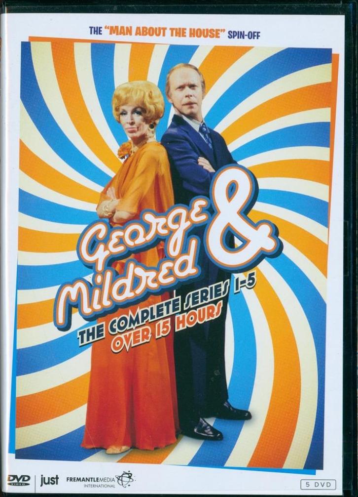 GEORGE & MILDRED DE EERSTE 4 SEIZOENEN BOX SET, Cd's en Dvd's, Dvd's | Tv en Series, Zo goed als nieuw, Komedie, Boxset, Alle leeftijden