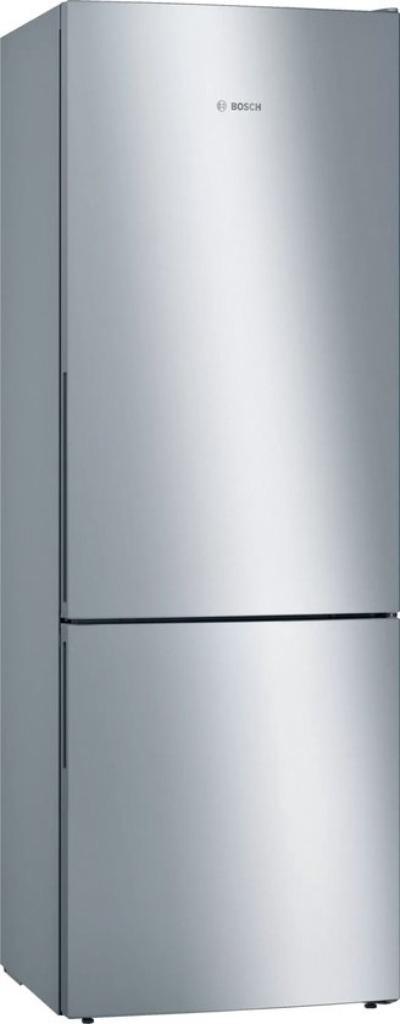 Bosch Serie 6 - Koel-vriescombinatie - RVS, Witgoed en Apparatuur, Koelkasten en IJskasten, Gebruikt, Met aparte vriezer, 200 liter of meer