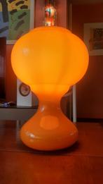 Te koop mushroom design handgeblazen murano tafellamp, Ophalen of Verzenden, Zo goed als nieuw, Minder dan 50 cm