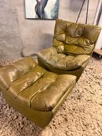 De Sede fauteuil met hocker, Hans Kaufeld, Ophalen, Gebruikt, Vintage, retro, design, 50 tot 75 cm
