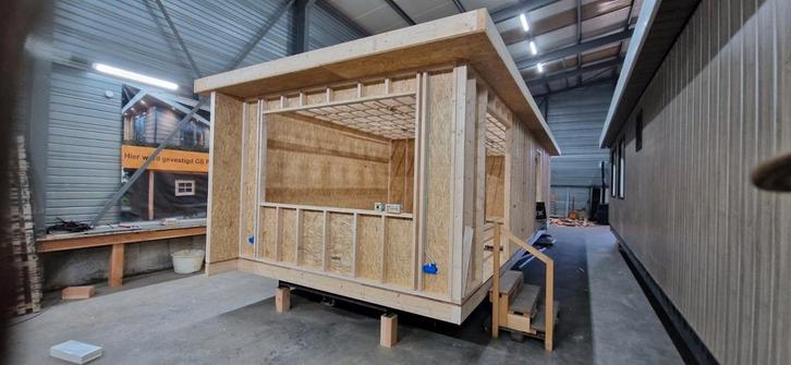 Nieuwe mantelzorgwoningen diverse afmetingen, Caravans en Kamperen, Stacaravans, tot en met 2, Verzenden