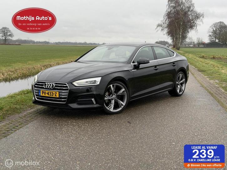 Audi A5 Sportback 2.0 TFSI MHEV Sport, Auto's, Audi, Bedrijf, Te koop, A5, ABS, Airbags, Airconditioning, Alarm, Bluetooth, Boordcomputer