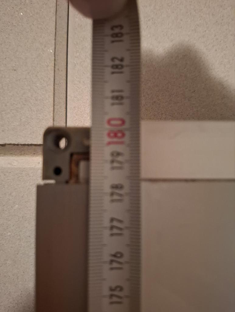 White bord wit hard met rvs lijst, Ophalen, Gebruikt, Overige typen