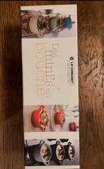 Drie nieuwe Le Creuset mini cocottes, Huis en Inrichting, Keuken | Servies, Ophalen of Verzenden, Nieuw, Overige stijlen