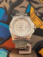 Breitling Colt Quartz 44 witte wijzerplaat, Ophalen of Verzenden, Zo goed als nieuw, Staal, Breitling