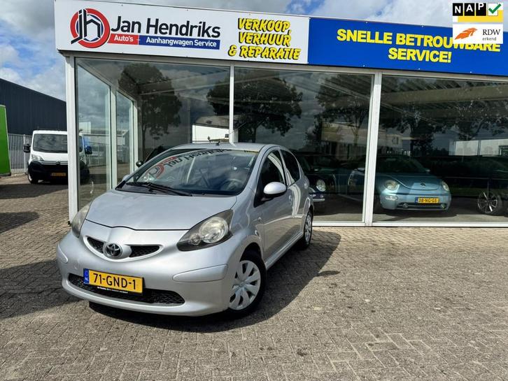 Toyota Aygo 1.0-12V +, Auto's, Toyota, Bedrijf, Te koop, Aygo, ABS, Airbags, Airconditioning, Centrale vergrendeling, Electronic Stability Program (ESP)