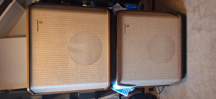 2X Philips AD 5041 (800 ohm) luidsprekers, Antiek en Kunst, Antiek | Tv's en Audio, Ophalen