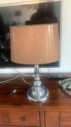 Lamp zilver, Huis en Inrichting, Lampen | Tafellampen, Ophalen of Verzenden, Zo goed als nieuw, 75 cm of meer