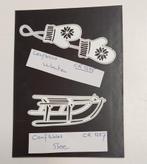 Marianne Kerst stansmallen CR1255 en CR1257, Hobby en Vrije tijd, Ophalen of Verzenden, Zo goed als nieuw, Kerst