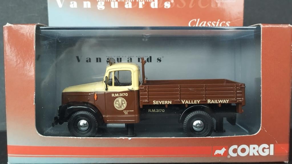 Morris Commercial Dropside Railway 1:43 Vanguards Pol, Auto, Nieuw, Le19 1rl Leicester uk, Corgi Vanguards ltd