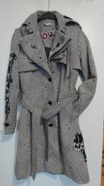 Desigual trenchcoat WOW winterjas maat 40, Maat 38/40 (M), Zwart, Ophalen of Verzenden, Zo goed als nieuw
