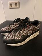 Nike Air Max 1 just do it - Maat 44.5 - Zo goed als nieuw, Kleding | Heren, Schoenen, Ophalen, Zo goed als nieuw, Zwart, Sneakers of Gympen