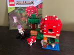Lego Minecraft het paddenstoelenhuis Lego Minecraft 21179, Kinderen en Baby's, Speelgoed | Duplo en Lego, Ophalen of Verzenden