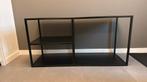 Zwarte kast, Ophalen, Met plank(en), Zo goed als nieuw, Minder dan 150 cm
