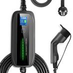 Mobiel Laadstation | Type 2 naar stopcontact | 5 Meter | LCD, Ophalen of Verzenden, Nieuw, Laadpaal en Laadkabel