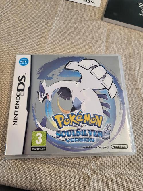Pokemon soulsilver boxed en compleet, Spelcomputers en Games, Games | Nintendo DS, Zo goed als nieuw, Avontuur en Actie, 1 speler