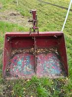 Grondbak voor tractor, Ophalen
