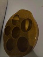 Vintage geglazuurd keramisch schaaltje, Ophalen of Verzenden