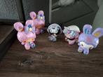 Poppetjes. Twee dubbele, 1 mist een steeltje., Ophalen of Verzenden, Zo goed als nieuw