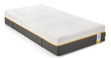2x 90 cm x 210 cm Pocketveermatras B Bright 5850 gel/latex beschikbaar voor biedingen