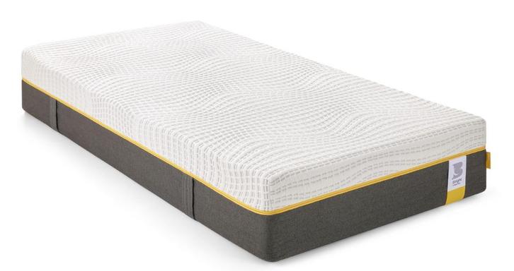 2x 90 cm x 210 cm Pocketveermatras B Bright 5850 gel/latex, Huis en Inrichting, Slaapkamer | Matrassen en Bedbodems, Gebruikt