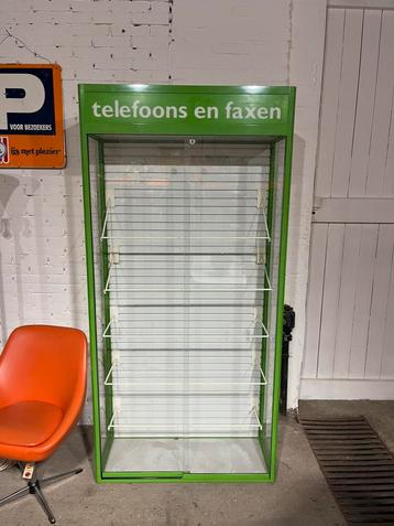Kpn vitamine kast vintage retro wandkast Artdeco wandmeubel beschikbaar voor biedingen