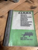 Claas Sprint onderdelenboek - ersatzteilliste, Ophalen of Verzenden, Overige merken