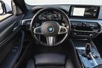 BMW 5 Serie 530e High Executive M Sport Automaat / Trekhaak, Auto's, BMW, Te koop, Gebruikt, 750 kg, Zwart