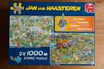 duo puzzel van haasteren - bbq partij en foodtruck festival, Ophalen of Verzenden, 500 t/m 1500 stukjes, Zo goed als nieuw, Legpuzzel