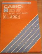 Vintage Casio SL-300f Solar Cell Electronic Calculator Nieuw, Ophalen, Nieuw