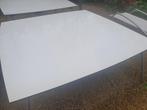 2 Borek tuintafels 180 x 180 cm, Rvs, Ophalen of Verzenden, Zo goed als nieuw, Vierkant