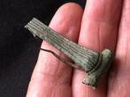 Romeinse VEERHUIS KRAAG FIBULA intact Zeldzaam mooi vroeg!, Ophalen of Verzenden, Brons
